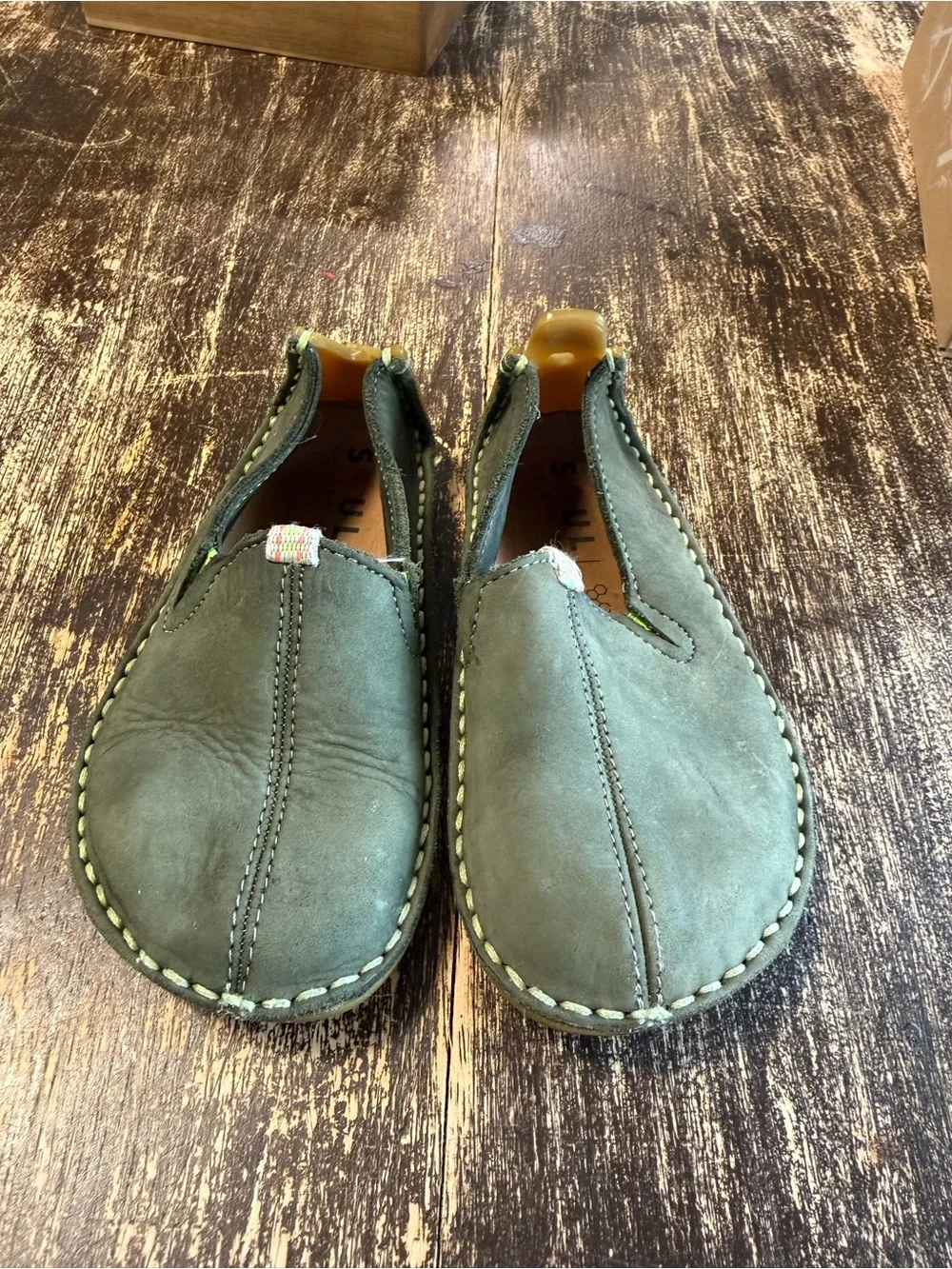 Vivo Barefoot Kids Ababa in Olive Green